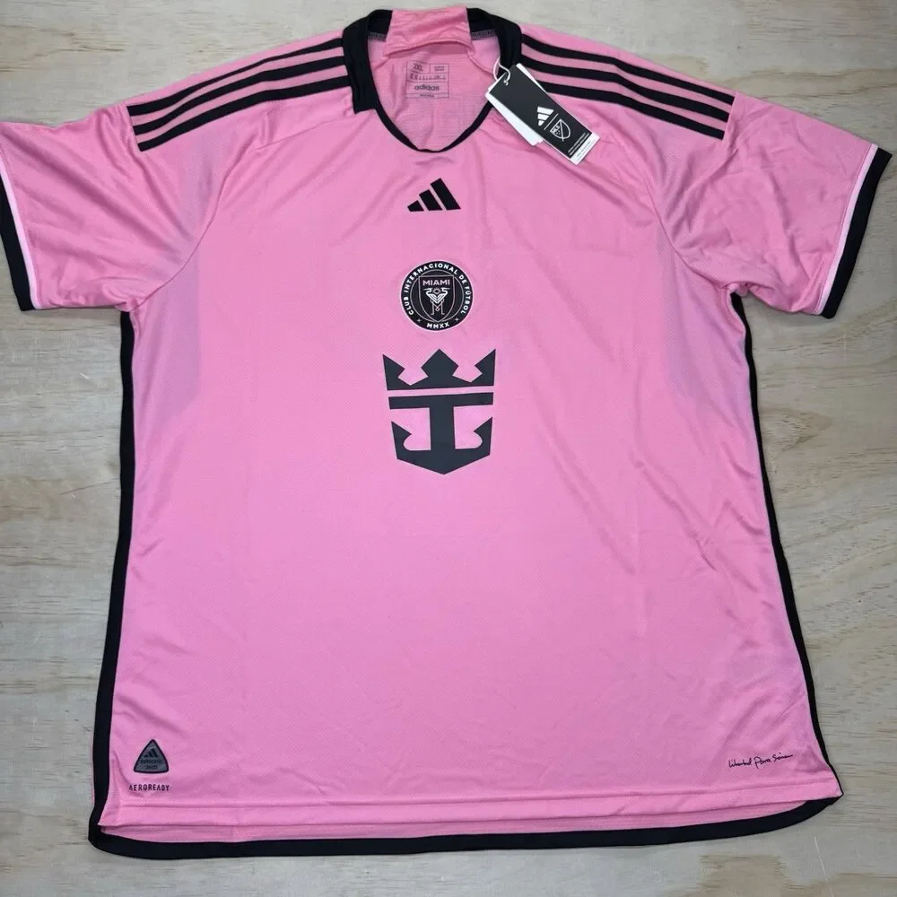 NEW Lionel Messi Inter Miami Adidas Jersey 24/25 Authentic Kit Mens 2XL JE9742